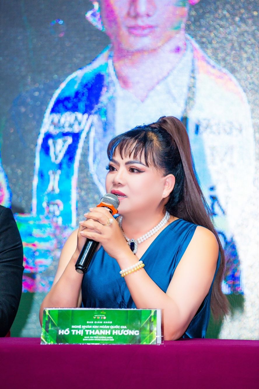 Nghệ nhân Hồ Thị Thanh Hương - Ban giám khảo cuộc thi “Hoa hậu và Nam vương Thần tượng Việt Nam - Ms and Mr Idol Vietnam” 2023