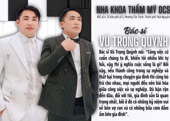 Bác sĩ Vũ Trọng Quỳnh không tham gia nghệ thuật nhưng vẻ ngoài không thua kém ngôi sao nổi tiếng