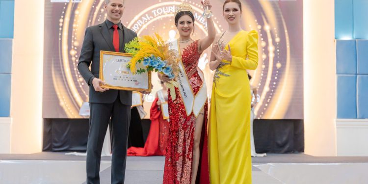 PHẠM THỊ LỆ THỦY ĐĂNG QUANG Á HẬU 1 MISS GLOBAL TOURISM AMBASSADOR 2025